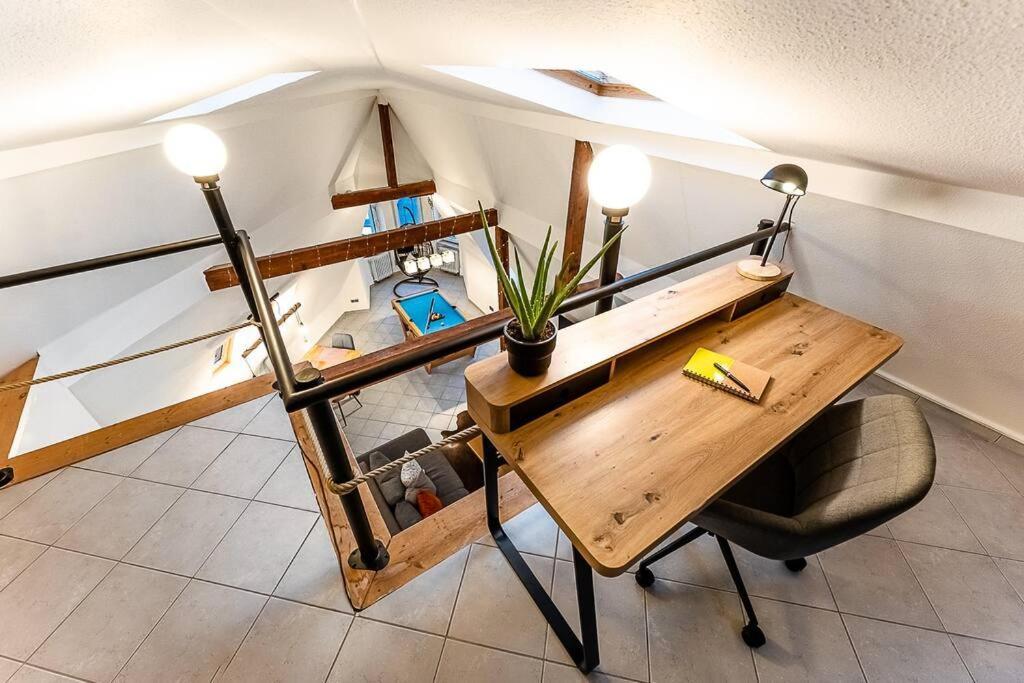Apartmán Loft Mit Billard-Tisch Und Ps4 Wuppertal Exteriér fotografie